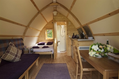 Wigwam interior