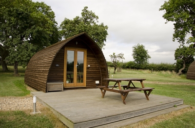 Glamping near London